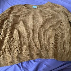 Cozy Mustard Sweater